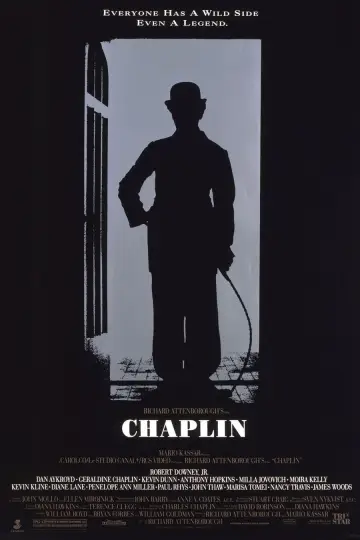 Poster to the movie "Chaplin" #215480