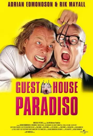 Poster to the movie "Guest House Paradiso" #1897272