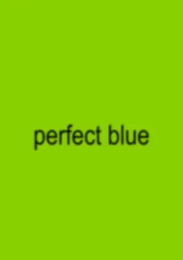 Poster to the movie "Perfect Blue" #1215686