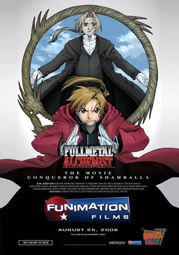 Poster to the movie "Fullmetal Alchemist the Movie: Conqueror of Shamballa" #805238
