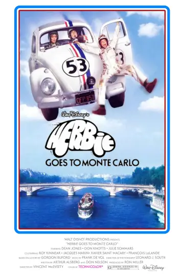 Poster to the movie "Herbie Goes to Monte Carlo" #1027118