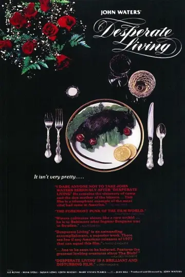 Poster to the movie "Desperate Living" #613374