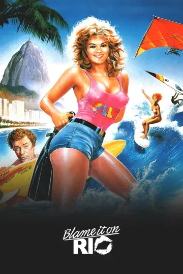 Poster to the movie "Blame It on Rio" #1202681