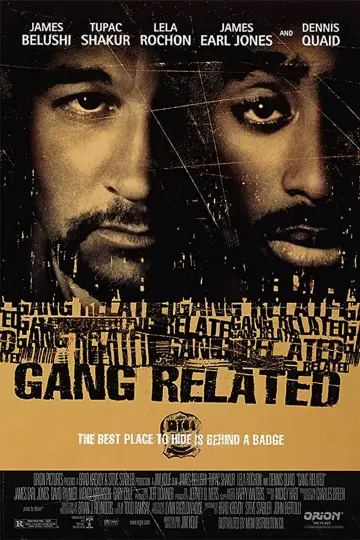 Poster to the movie "Gang Related" #902427