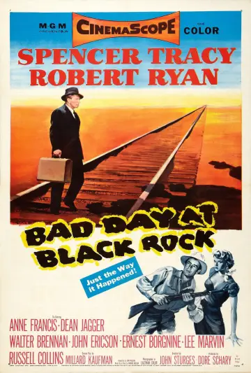 Poster to the movie "Bad Day at Black Rock" #988976