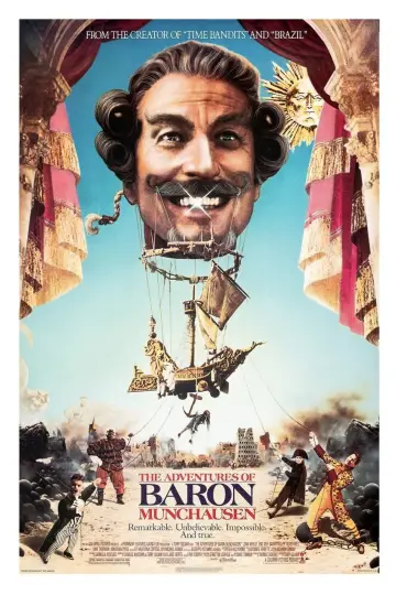 Poster to the movie "The Adventures of Baron Munchausen" #882340