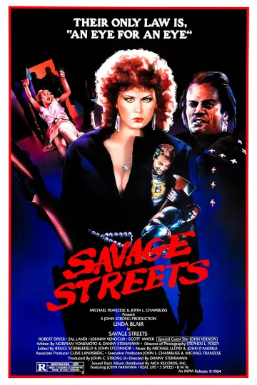 Poster to the movie "Savage Streets" #1034943
