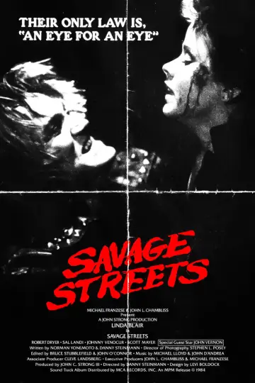 Poster to the movie "Savage Streets" #1034950