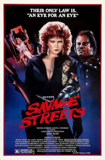 Poster to the movie "Savage Streets" #1034954