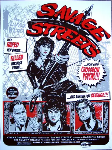 Poster to the movie "Savage Streets" #1034959