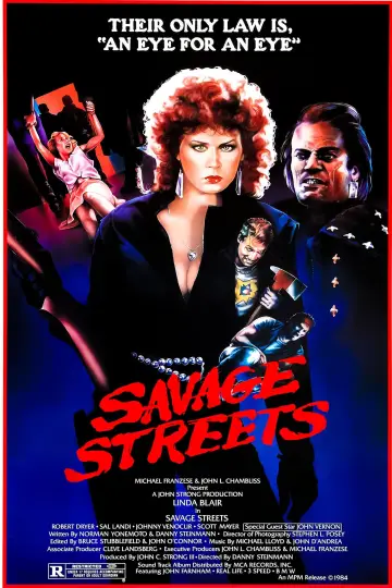 Poster to the movie "Savage Streets" #1034961