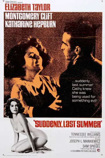 Poster to the movie "Suddenly, Last Summer" #1045901