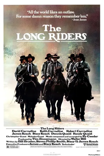 Poster to the movie "The Long Riders" #1026351
