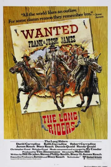 Poster to the movie "The Long Riders" #1026354