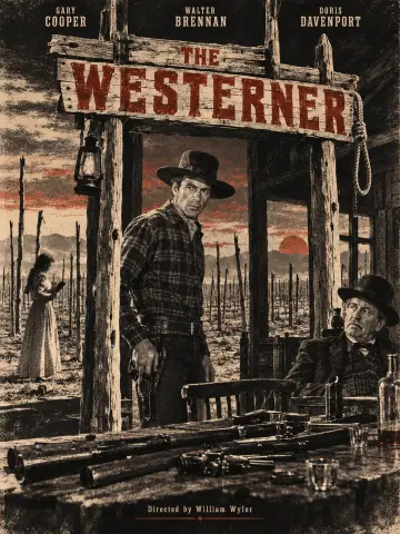 Poster to the movie "The Westerner" #1650270