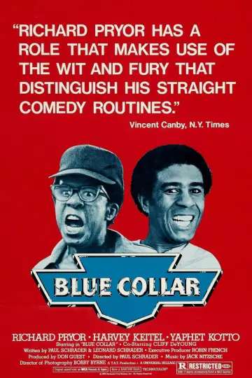 Poster to the movie "Blue Collar" #1039080