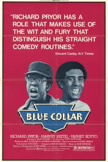Poster to the movie "Blue Collar" #1039081
