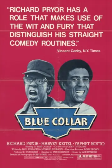 Poster to the movie "Blue Collar" #1039082
