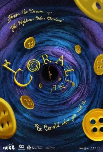 Poster to the movie "Coraline" #1575800