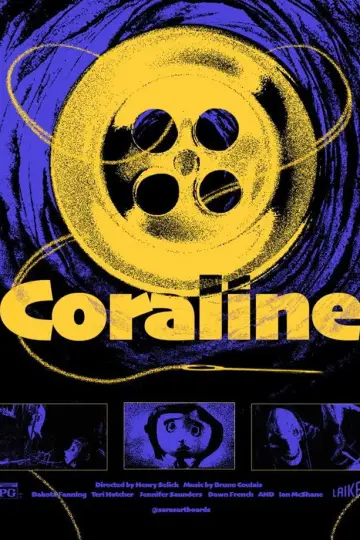 Poster to the movie "Coraline" #1626278