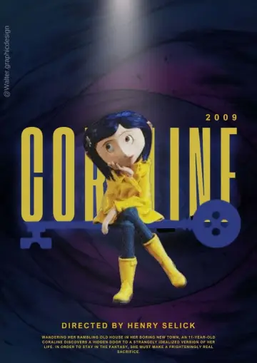 Poster to the movie "Coraline" #828974