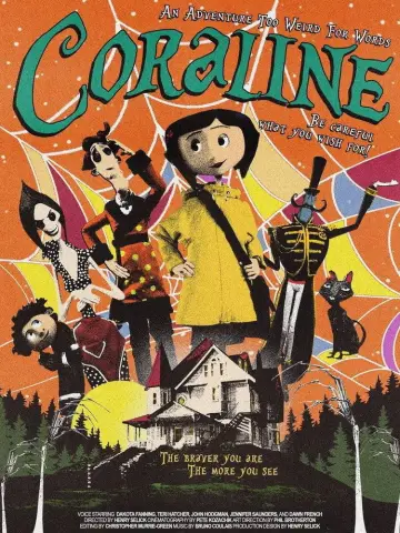 Poster to the movie "Coraline" #828993
