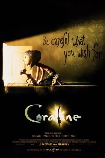 Poster to the movie "Coraline" #925823