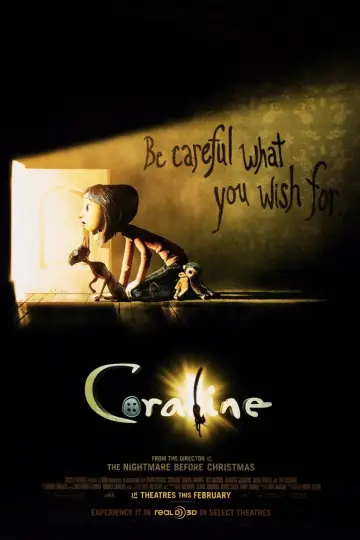 Poster to the movie "Coraline" #925824