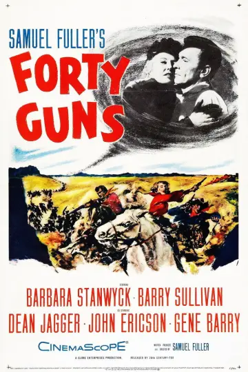 Poster to the movie "Forty Guns" #1103800