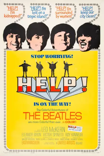 Poster to the movie "Help!" #977252