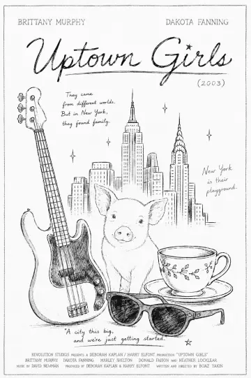 Poster to the movie "Uptown Girls" #852199