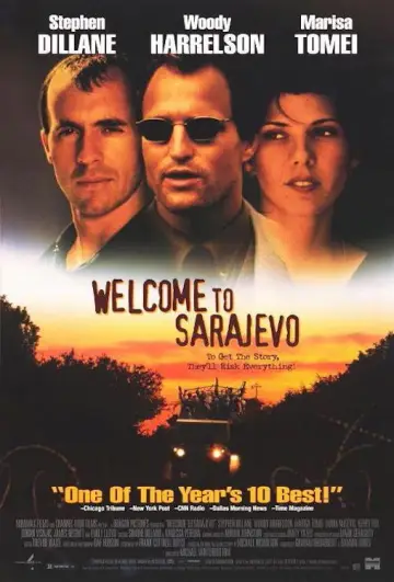 Poster to the movie "Welcome to Sarajevo" #1851941