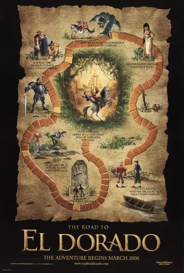 Poster to the movie "The Road to El Dorado" #703200