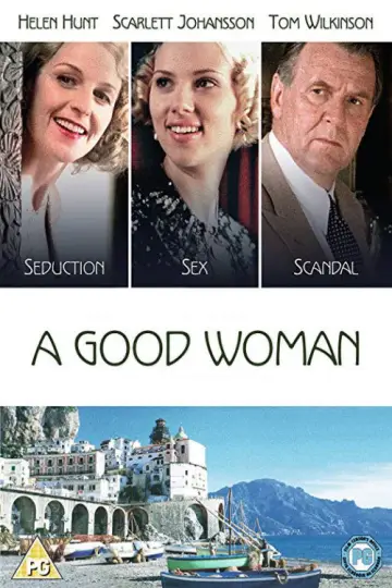 Poster to the movie "A Good Woman" #1087807