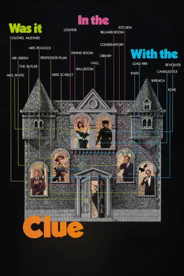 Poster to the movie "Clue" #1581350
