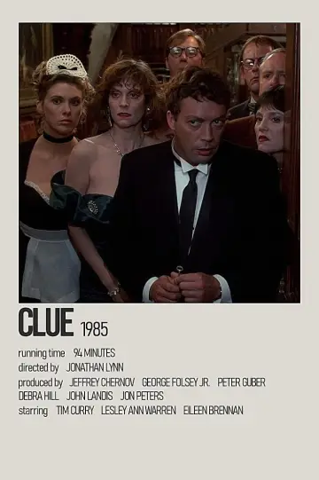 Poster to the movie "Clue" #1737611