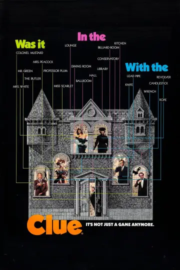 Poster to the movie "Clue" #680059