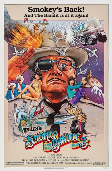 Poster to the movie "Smokey and the Bandit Part 3" #1028380