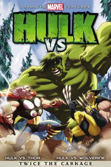 Poster to the movie "Hulk vs. Wolverine" #1044697