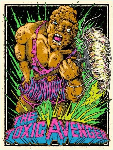 Poster to the movie "The Toxic Avenger" #999823