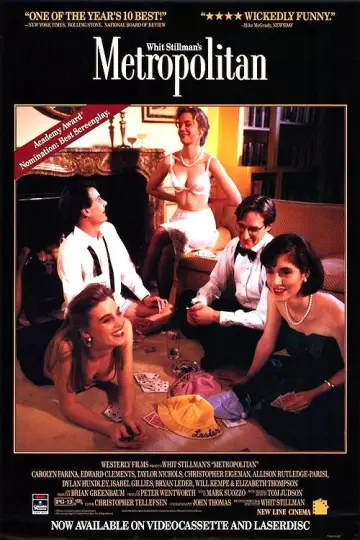 Poster to the movie "Metropolitan" #1075661