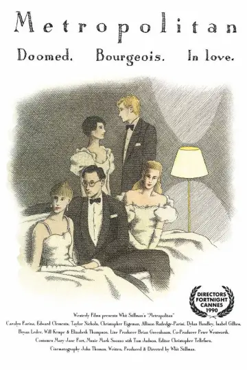 Poster to the movie "Metropolitan" #1075668