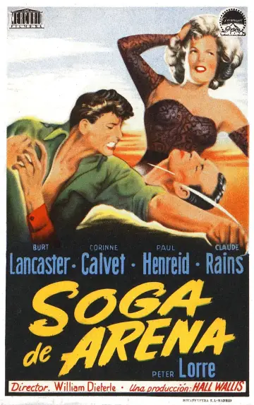 Poster to the movie "Rope of Sand" #1851929