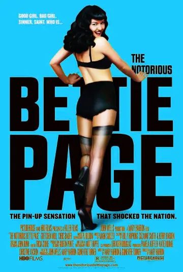 Poster to the movie "The Notorious Bettie Page" #1081107
