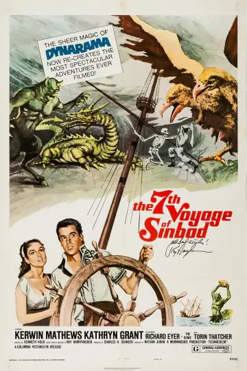 Poster to the movie "The 7th Voyage of Sinbad" #1008540