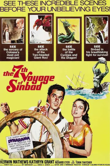 Poster to the movie "The 7th Voyage of Sinbad" #1008553