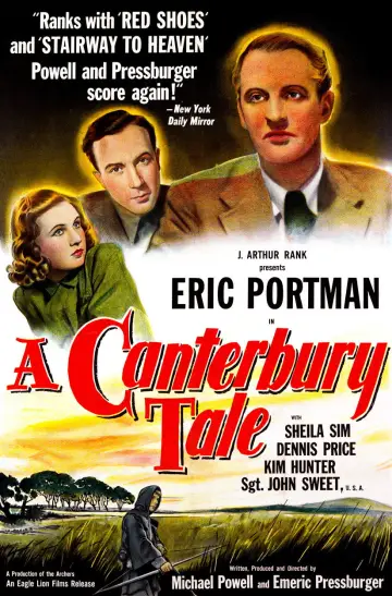 Poster to the movie "A Canterbury Tale" #1858151