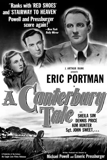 Poster to the movie "A Canterbury Tale" #1858153