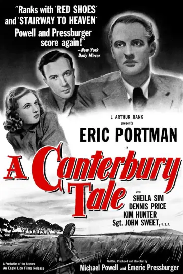 Poster to the movie "A Canterbury Tale" #1858154
