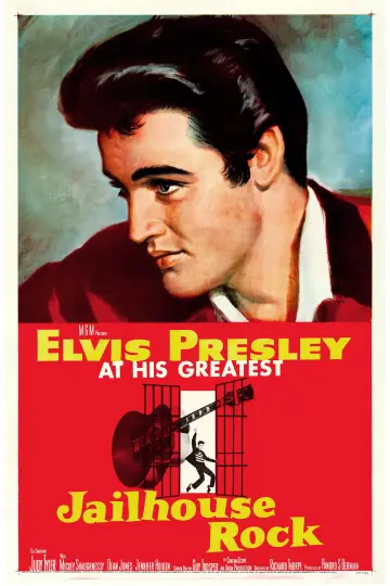 Poster to the movie "Jailhouse Rock" #1060616